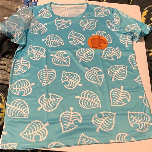 Animal Crossing Tee T Shirt Teal - Picture 4 of 4